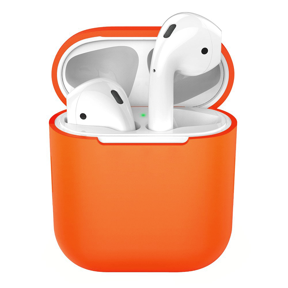 Чохол для Airpods Silicon Case Nectarine